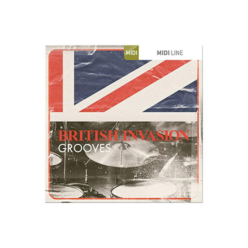 TOONTRACK DRUM MIDI - BRITISH INVASION GROOVES(オンライン納品)(2時間以内に納品) ソフトウェア音源 TOONTRACK DRUM MIDI - BRITISH INVASION GROOVES(オンライン納品)(2時間以内に納品) ソフトウェア音源