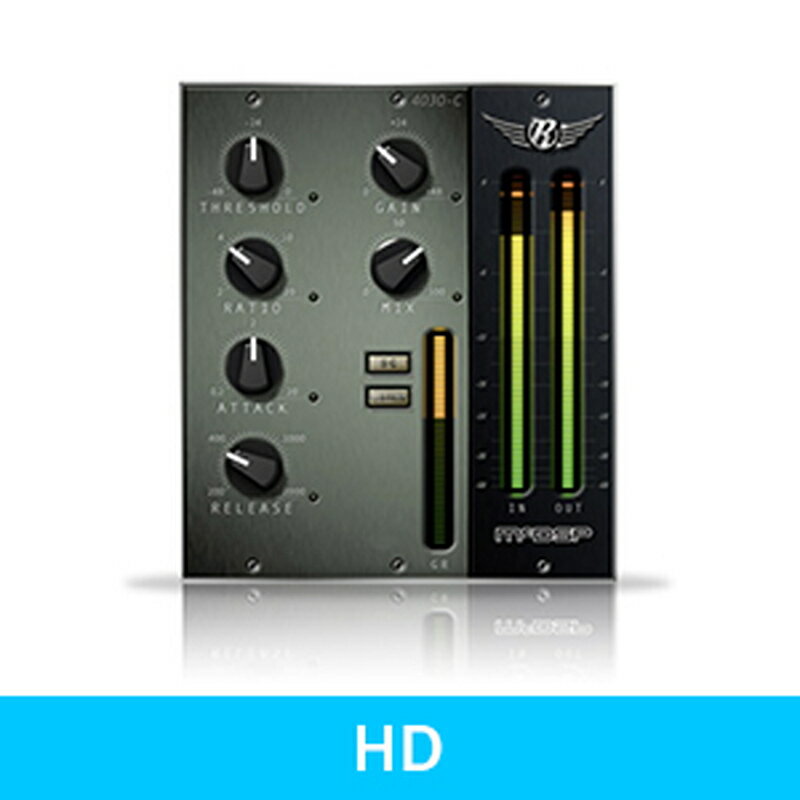 McDSP 4030 Retro Compressor HD v7(オンライン納品)(2時間以内に納品) プラグインソフト