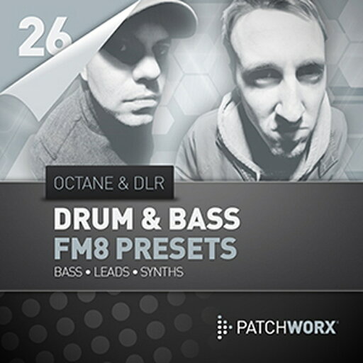 LOOPMASTERS OCTANE & DLR - DRUM & BASS FM8 PRESETS(オンライン納品)(2時間以内に納品) プラグインソフト LOOPMASTERS OCTANE & DLR - DRUM & BASS FM8 PRESETS(オンライン納品)(2時間以内に納品) プラグインソフト