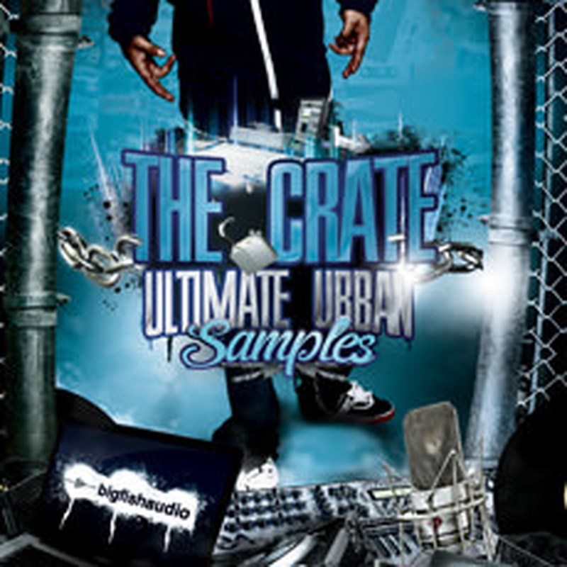 BIG FISH AUDIO THE CRATE： ULTIMATE URBAN SAMPLES(オンライン納品)(2時間以内に納品) プラグインソフト