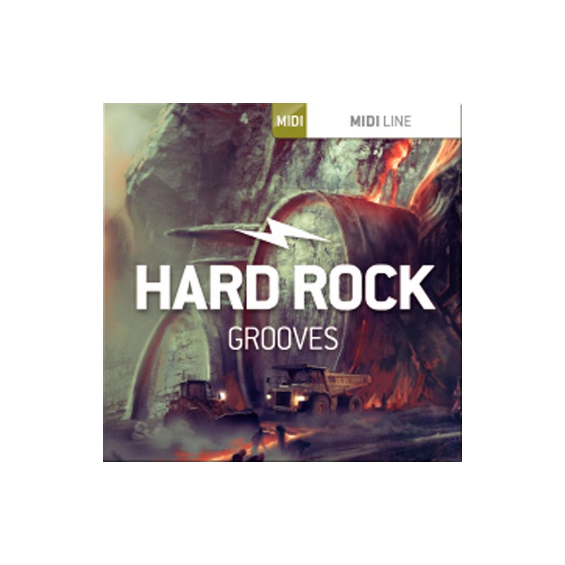 TOONTRACK 【トゥーントラックMarch Rockセール！】DRUM MIDI - HARD ROCK GROOVES(オンライン納品)(2時間以内に納品) ソフトウェア音源