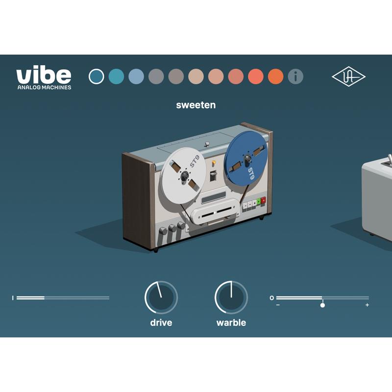 Rakuten - Universal Audio 【UAD Half Yearly Sale！】Vibe Analog Machines (アナログ質感)(テープ)(テープテクスチャー)(オンライン納品)(2時間以内に納品) DAWソフト