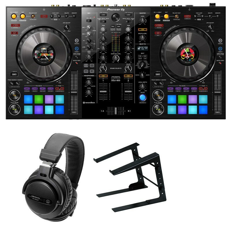 あす楽 DDJ-800 + ATH-PRO5X DJヘッドホン付属SET 【無償ダウンロード版rekordbox対応】 Pioneer DJ DJ機器 DJコント…