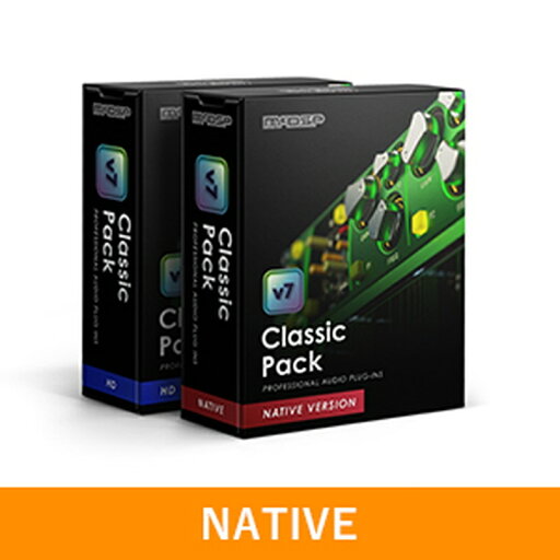 McDSP Classic Pack Native v7(オンライン納品)(2時間以内に納品) プラグインソフト McDSP Classic Pack Native v7(オンライン納品)(2時間以内に納品) プラグインソフト