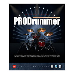 ProDrummer Vol.1(オンライン納品)(代引不可) EAST WEST DTM ソフトウェア音源