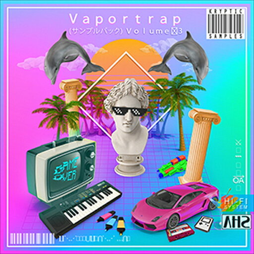 KRYPTIC SAMPLES VAPORTRAP VOL 3(オンライン納品)(2時間以内に納品) プラグインソフト KRYPTIC SAMPLES VAPORTRAP VOL 3(オンライン納品)(2時間以内に納品) プラグインソフト