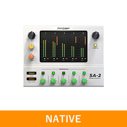 McDSP SA-2 Dialog Processor Native v7(オンライン納品)(2時間以内に納品) プラグインソフト McDSP SA-2 Dialog Processor Native v7(オンライン納品)(2時間以内に納品) プラグインソフト