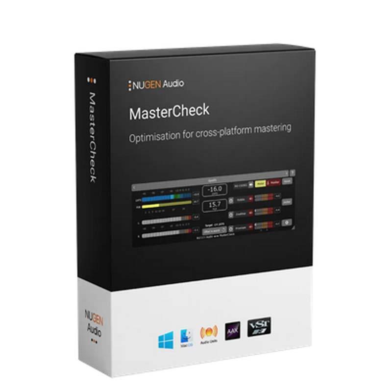 Nugen Audio Upgrade MasterCheck 1 (Pro) to MasterCheck 2(オンライン納品)(2時間以内に納品) プラグインソフト
