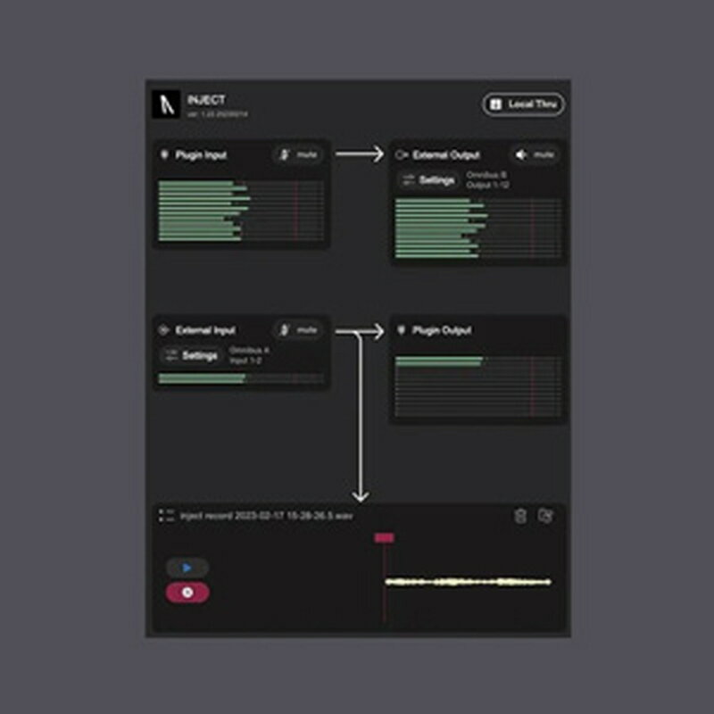 Audiomovers INJECT(����饤��Ǽ��)(2���ְ����Ǽ��) �ץ饰���󥽥ե�