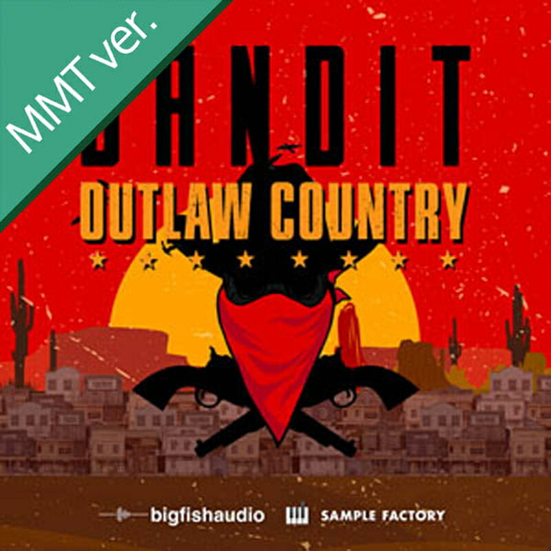 BIG FISH AUDIO BANDIT - OUTLAW COUNTRY(オンライン納品)(2時間以内に納品) プラグインソフト