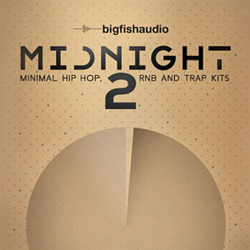 BIG FISH AUDIO MIDNIGHT 2 - MINIMAL HIP HOP， RNB AND TRAP(オンライン納品)(2時間以内に納品) プラグインソフト