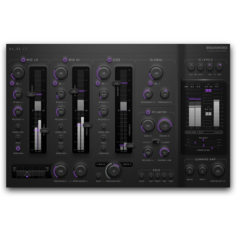 Rakuten - Plugin Alliance 【プラグインアライアンスPABX June Sale！延長！】bx_XL V3(オンライン納品)(2時間以内に納品) プラグインソフト