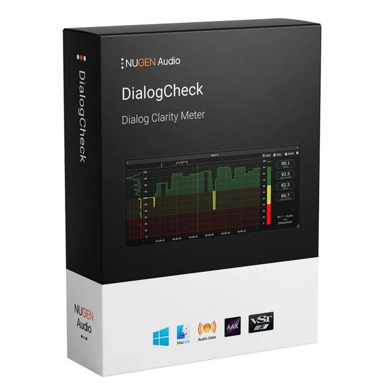 Nugen Audio Dialog Check(オンライン納品)(2時間以内に納品) プラグインソフト