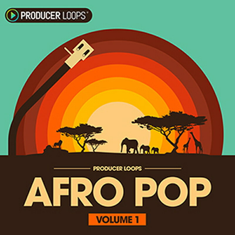 PRODUCER LOOPS AFRO POP(オンライン納品)(2時間以内に納品) プラグインソフト
