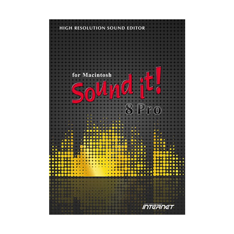 INTERNET Sound it! 8 Pro for Macintosh(オンライン納品)(2時間以内に納品) DAWソフト