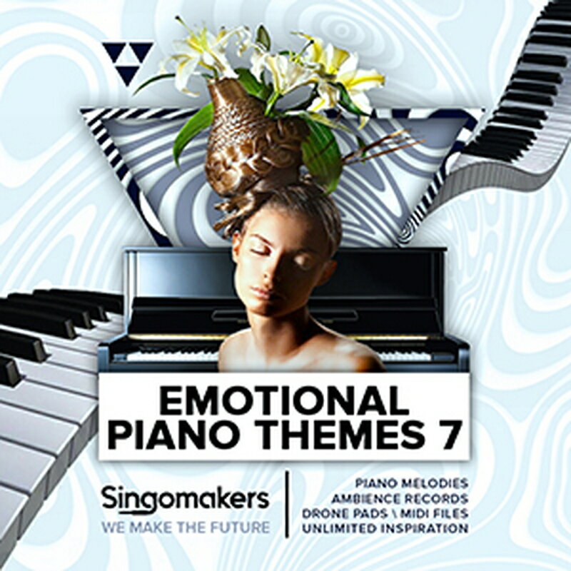 Rakuten - SINGOMAKERS EMOTIONAL PIANO THEMES VOL. 7(オンライン納品)(2時間以内に納品) プラグインソフト