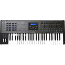 あす楽 【GWゴールドラッシュセール】 KEYLAB 49 MKII Black【49鍵盤】 Arturia DTM MIDI関連機器