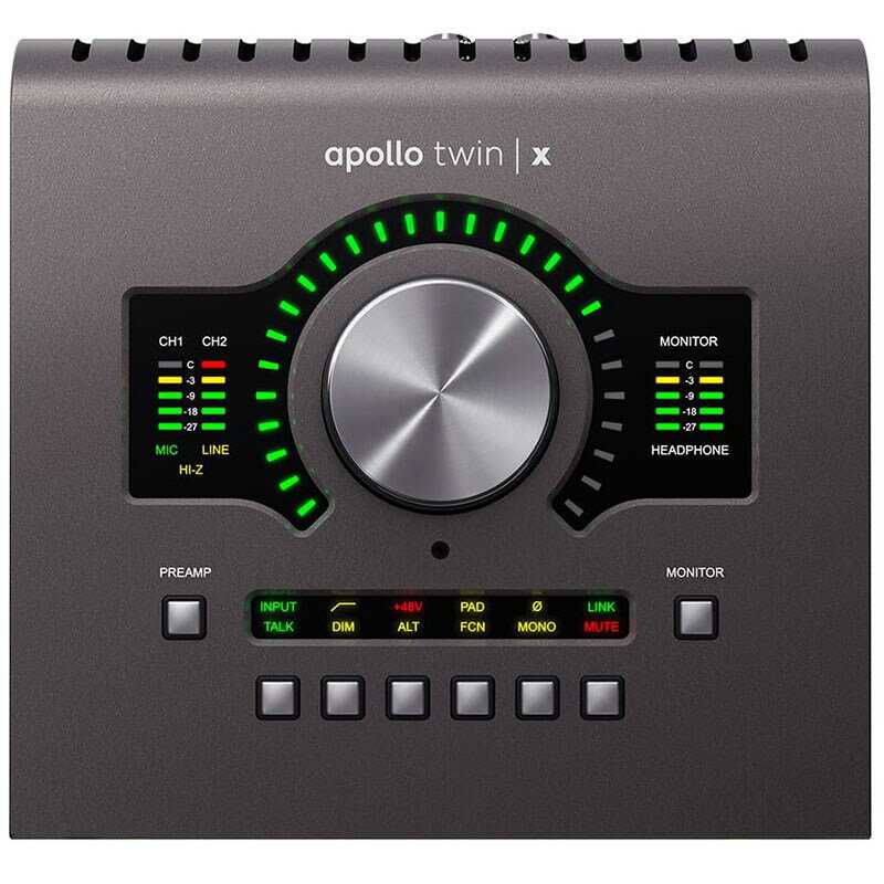 【Apollo VIP スタジオプロモーション対象(～6/30)】Apollo Twin X DUO Heritage Edition Universal Audio DTM オーディオインターフェイス