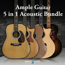 AMPLE SOUND 【アンプルサウンドサマーセール!】AMPLE GUITAR 5 IN 1 ACOUSTIC BUNDLE(オンライン納品)(2時間以内に...