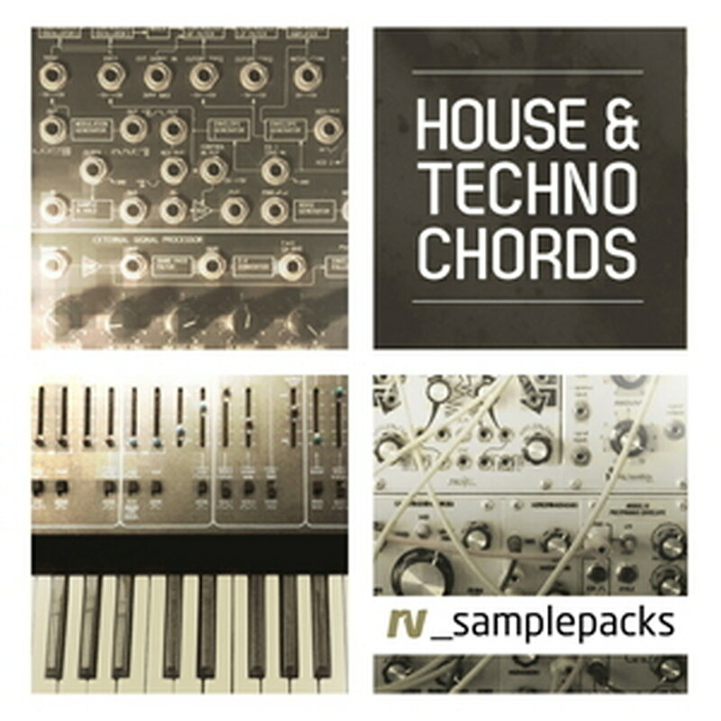 RV_samplepacks HOUSE & TECHNO CHORDS(オンライン納品)(2時間以内に納品) プラグインソフト