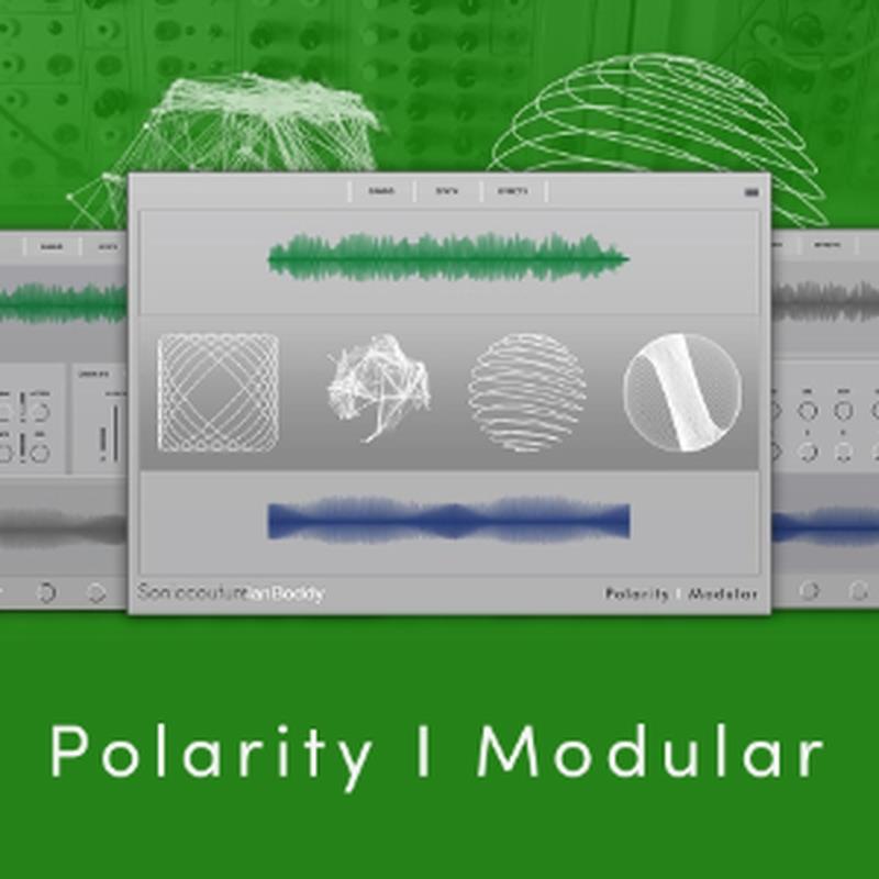 SONICCOUTURE Polarity Modular (グラニュラーシンセ)(デュアルレイヤー)(ポラリティモジュラー)(オンライン納品)(2時間以内に納品) ソフトウェア音源