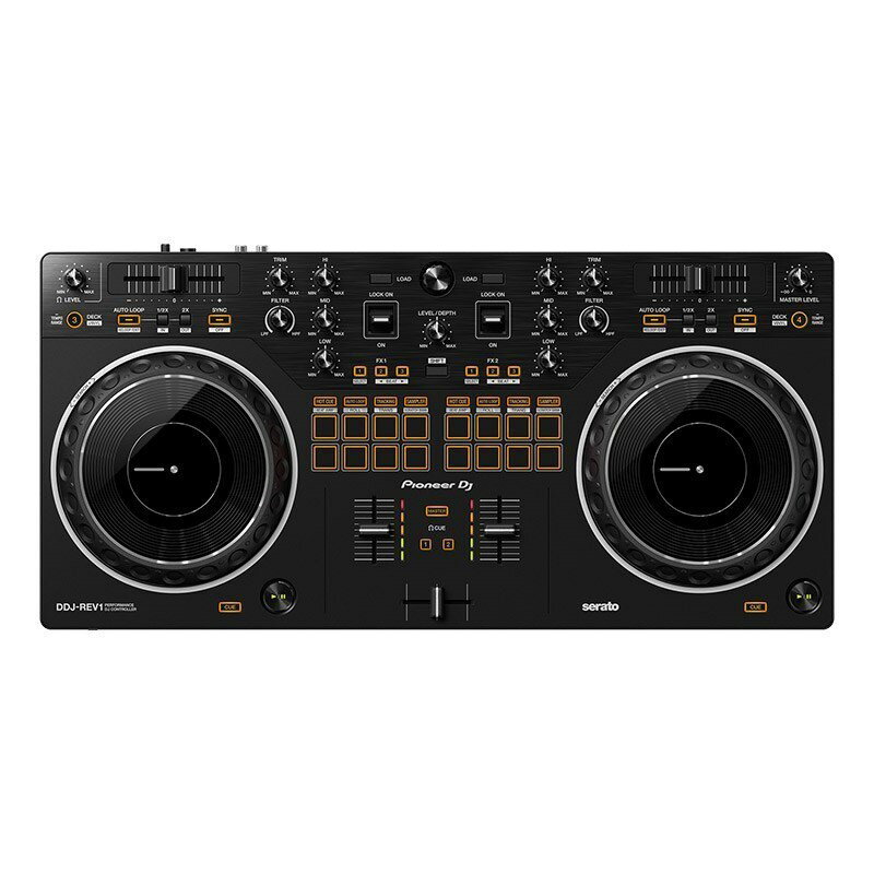 あす楽 DDJ-REV1 + ATH-S100BPK ヘッドホンセット 【無償ダウンロード版Serato DJ Lite対応】 Pioneer DJ DJ機器 DJコントローラー 3