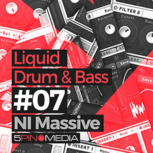 5PIN MEDIA LIQUID DRUM & BASS NI MASSIVE(オンライン納品)(2時間以内に納品) プラグインソフト 5PIN MEDIA LIQUID DRUM & BASS NI MASSIVE(オンライン納品)(2時間以内に納品) プラグインソフト
