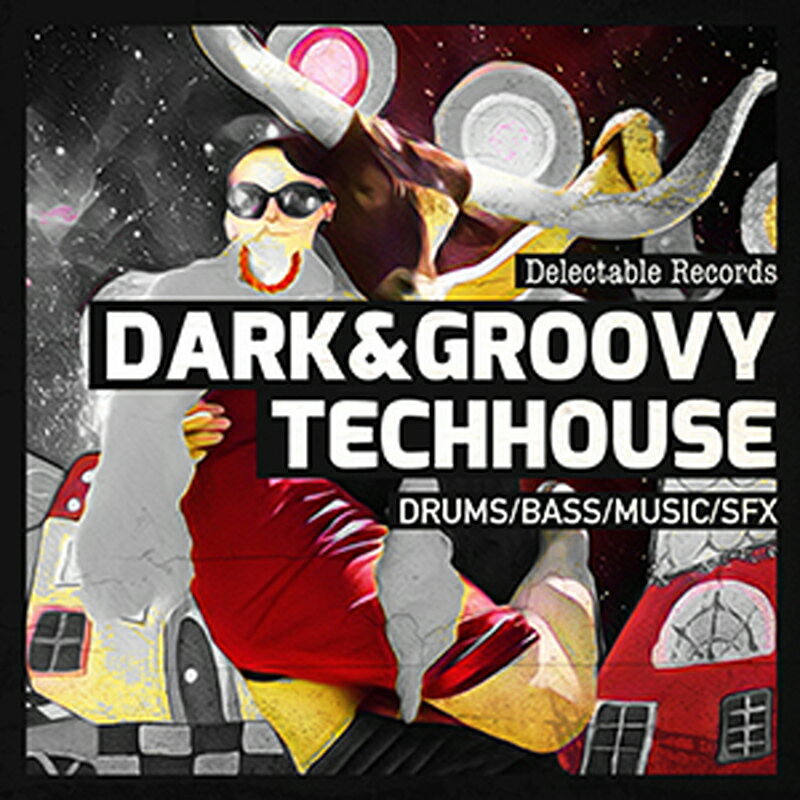 DELECTABLE RECORDS DARK & GROOVY TECH HOUSE 01(オンライン納品)(2時間以内に納品) プラグインソフト