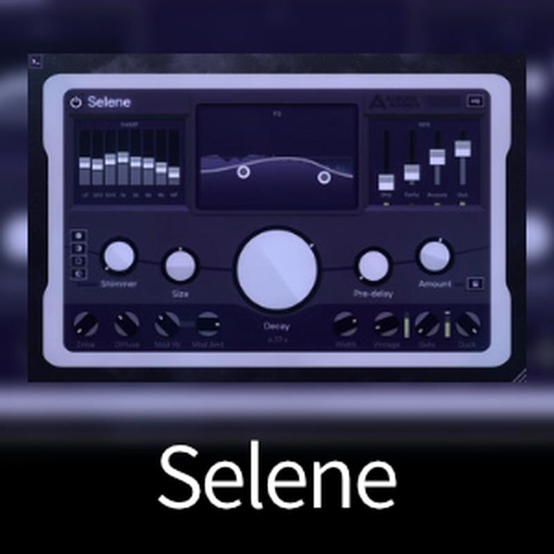 AUBURN SOUNDS Selene (セレーネ)(アルゴリズミック・リバーブ)(オンライン納品)(2時間以内に納品) プラグインソフト