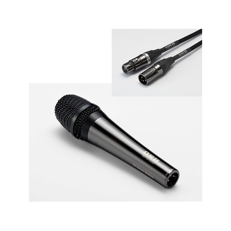 Clear Force Microphone premium for Human Beatbox/CF-3FHB【専用マイクケーブルJ10-XLR Pro(3m)セット】 ORB レコーディング マイク