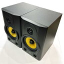 楽器種別：アウトレットレコーディング用モニタースピーカー/Wharfedale 商品一覧＞＞レコーディング用モニタースピーカー【20，000円〜45，000円】 商品一覧＞＞楽器・機材好きが集まる! イケベの鍵盤＆DTM・REC専門店です！【GWゴールドラッシュセール】 Diamond studio 5-BT 【Pair】 【展示処分超特価】 Wharfedale レコーディング モニタースピーカー商品説明★Bluetooth対応の高音質モニタースピーカーがが展示処分超特価！★■商品の状態：使用感あり：角度により発見可能な細かな傷■付属品：箱、電源ケーブル、説明書■保証期間：メーカー保証1年---Diamond Studio BT Seriesは、Bluetooth 入力を搭載した高品質のスタジオモニターです。モニタースピーカーとして重要な、サウンドの正確さを重視して設計されています。音に色をつけたり全体的な音を変えたりするのではなく、フラットで透明感があり、サウンドの隠れたディテールを明らかにすることができます。LFドライバーのコーンには、グラスファイバー製を使用しています。この素材は、他の紙べースのコーンに比べて非常に剛性が高く、軽量です。また優れた低域のダイナミックレスポンスを実現し、スタジオモニタリングには重要な非常に速いレスポンスをもたらします。内部には、高音域に Class AB、低音域に高効率の Class Dアンプを採用しています。このバイアンプ方式により、アンプと高音域・低音域の専用ドライバーとの完璧なマッチングを実現しています。【主な仕様】形式：Active 52-way バイアンプコンポーネントHF：1コンポーネントLF：5ウーファー周波数特性(-10db)：45Hz-25KHzLow:定格/PEAK(Class D)：80w / 160wHigh:定格/PEAK(Class D)：60w / 120wトータル出力：140W最大音圧：110db指向角度：135°× 110°クロスオーバー：2.2kHz入力タイプ：バランス / アンバランス / Bluetooth入力端子：TRS / RCA / XLR メス筐体：MDF / Black寸法：H290mm，W180mm，D240mm (1本あたり)重量：5.62kg (1本あたり)※店頭、または通信販売にて売却後、敏速な削除は心掛けておりますが、web上から削除をする際どうしてもタイムラグが発生してしまいます。万が一商品が売切れてしまう場合もございますので予めご了承ください。イケベカテゴリ_レコーディング＆PA機器_レコーディング用モニタースピーカー_Wharfedale_アウトレット JAN:2500130013805 登録日:2023/12/31 モニタースピーカー スタジオモニター スピーカー ワーフデール