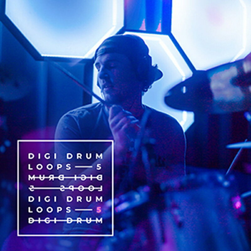 DIGINOIZ DIGI DRUM LOOPS 5(オンライン納品)(2時間以内に納品) プラグインソフト