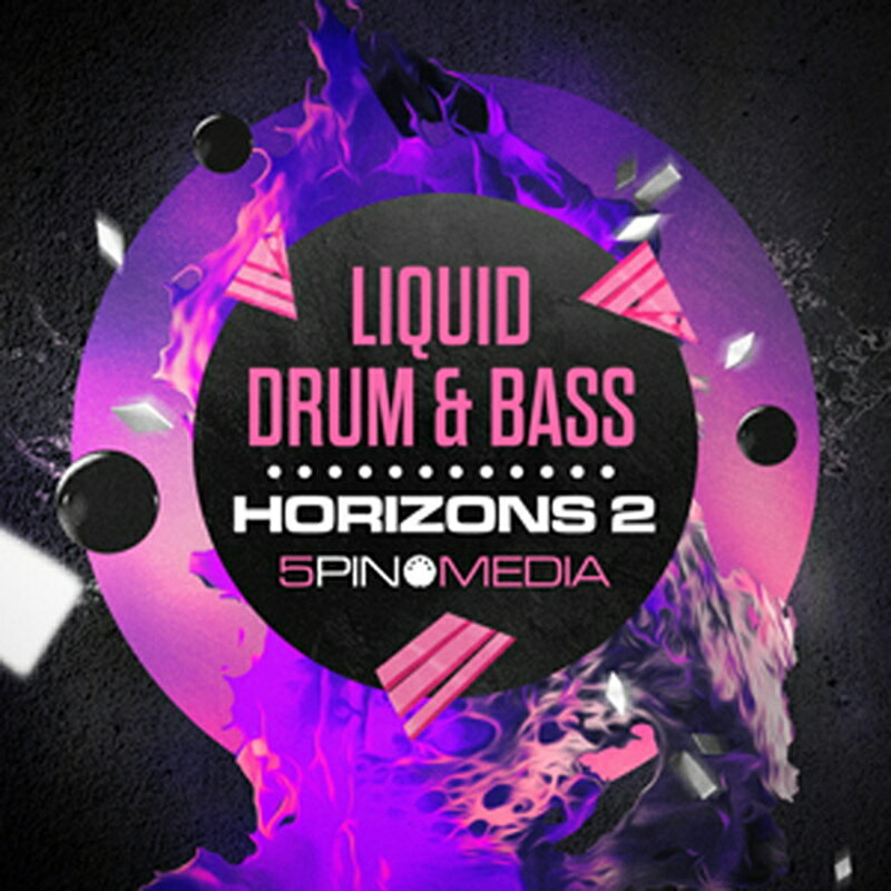 5PIN MEDIA LIQUID DRUM & BASS HORIZONS 2(オンライン納品)(2時間以内に納品) プラグインソフト