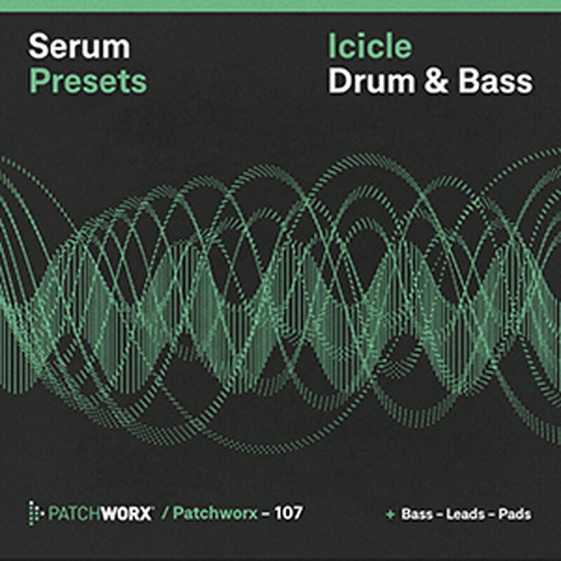 LOOPMASTERS ICICLE - DRUM & BASS SERUM PRESETS(オンライン納品)(2時間以内に納品) プラグインソフト