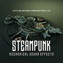 BLUEZONE STEAMPUNK MECHANICAL SOUND EFFECTS(オンライン納品)(2時間以内に納品) プラグインソフト
