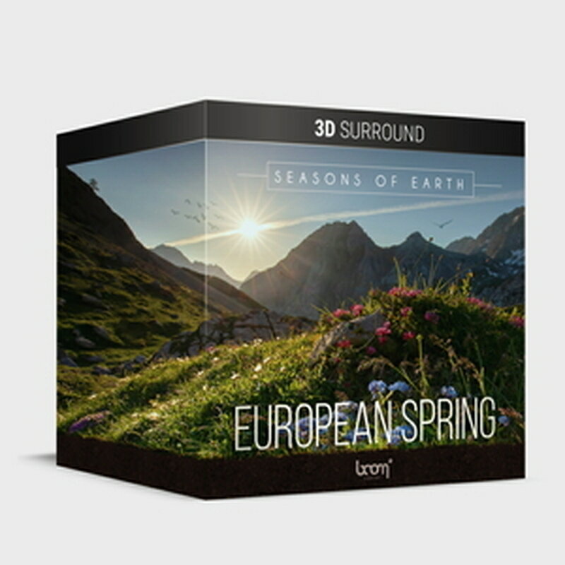 BOOM Library SEASONS OF EARTH - EUROPEAN SPRING - 3D & STEREO(オンライン納品)(2時間以内に納品) ..