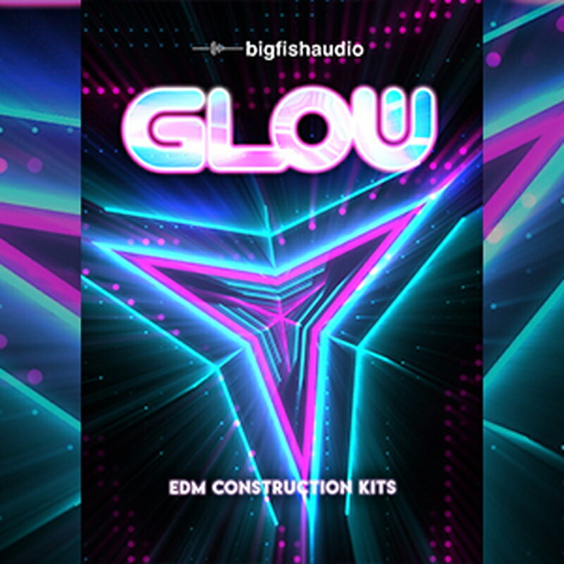 BIG FISH AUDIO GLOW：EDM CONSTRUCTION KITS(オンライン納品)(2時間以内に納品) プラグインソフト