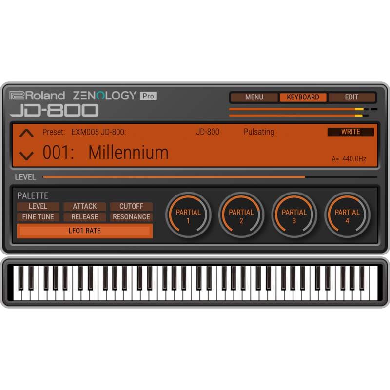 Roland JD-800 Model Expansion [Lifetime Key] (ローランド)(ソフトシンセ)(オンライン納品)(2時間以内に納品) ソフトウェア音源