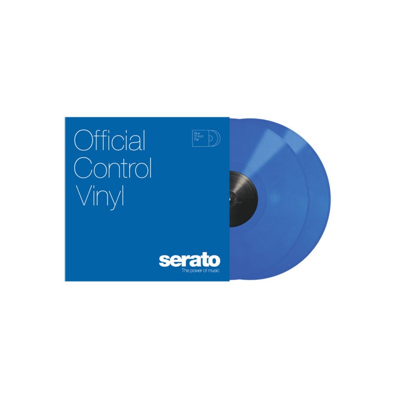 12 Serato Control Vinyl [Blue] 2枚組 セラート コントロール バイナル SCV-PS-BLU-2 (12インチサイズ) serato DJ機器 DJアクセサリー