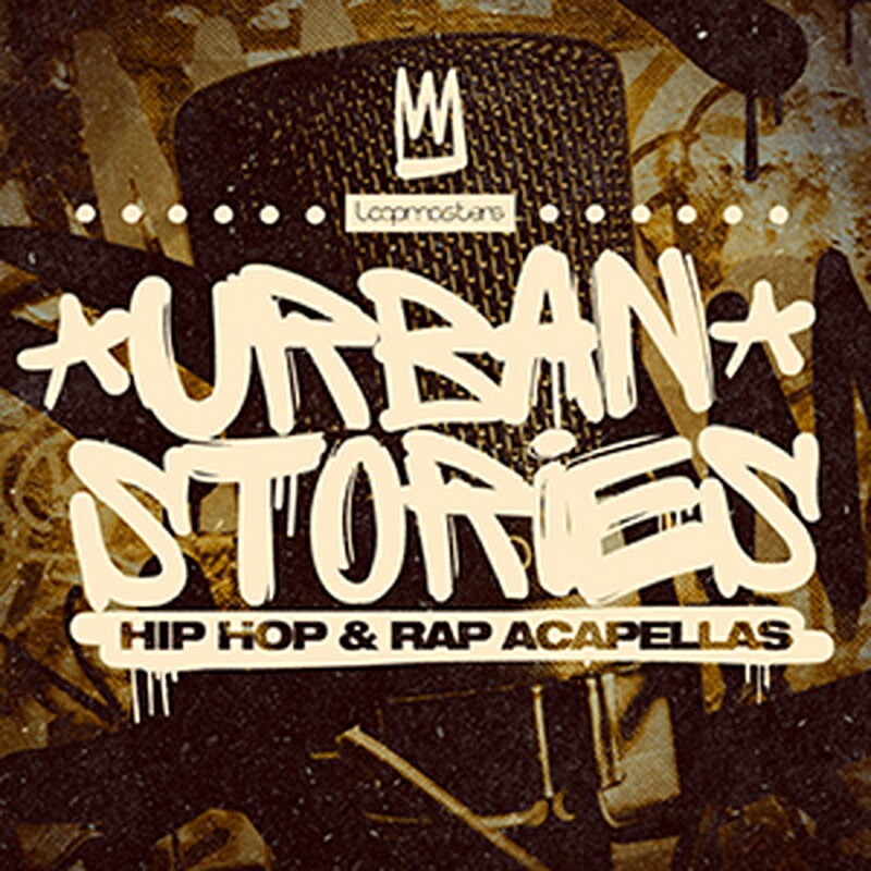 LOOPMASTERS 【ブラックフライデーセール！】URBAN STORIES - HIP HOP & RAP ACAPELLAS(オンライン納品)(2時間以内に納品) プラグインソフト
