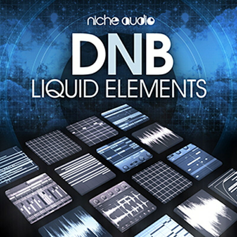 NICHE AUDIO DNB LIQUID ELEMENTS - MASCHINE2(オンライン納品)(2時間以内に納品) プラグインソフト