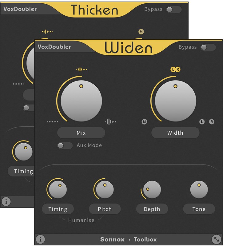 Sonnox 【Oxford Drum Gate 2 Intro Sale！】VoxDoubler | Native(オンライン納品)(2時間以内に納品) プラグインソフト