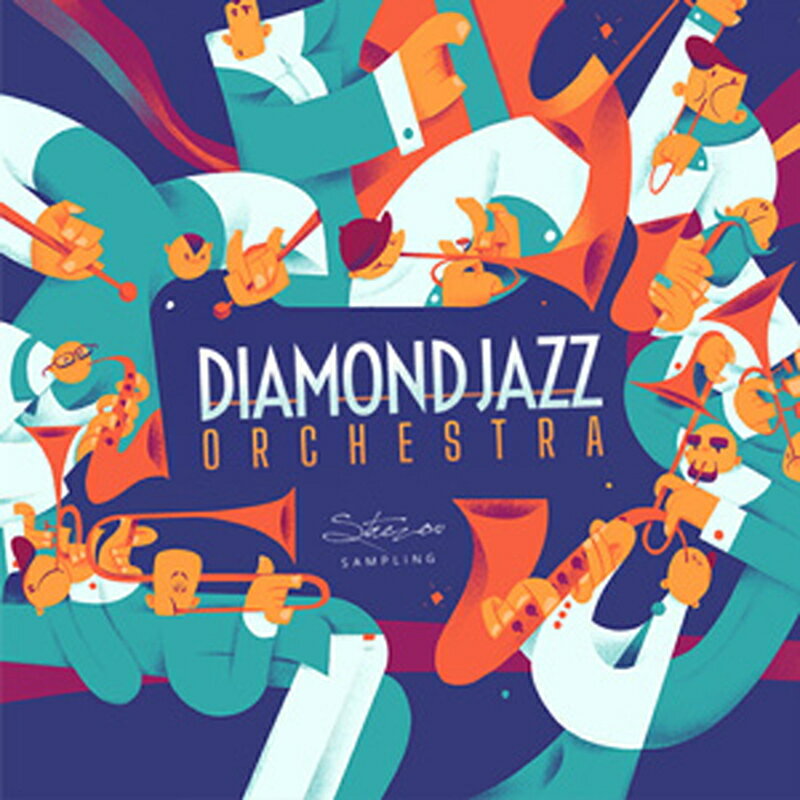 STREZOV SAMPLING DIAMOND JAZZ ORCHESTRA(オンライン納品)(2時間以内に納品) ソフトウェア音源