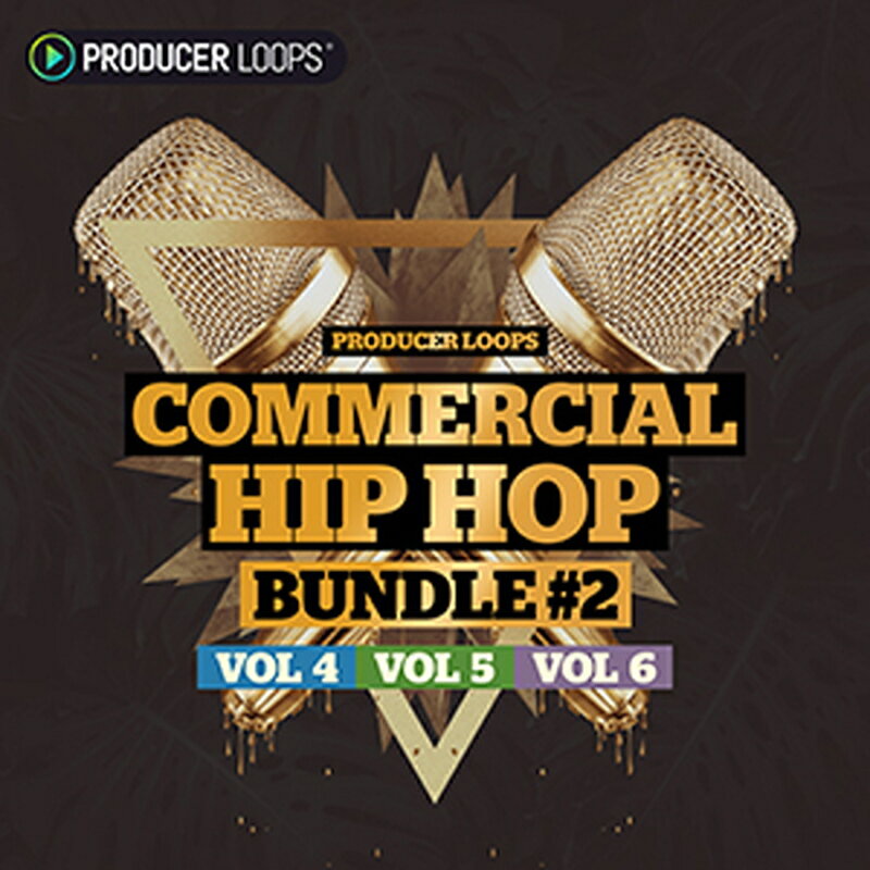 Rakuten - PRODUCER LOOPS COMMERCIAL HIP HOP BUNDLE (VOLS 4-6)(オンライン納品)(2時間以内に納品) プラグインソフト