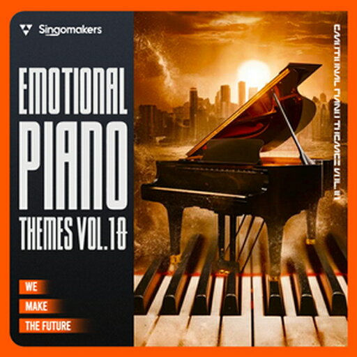 SINGOMAKERS EMOTIONAL PIANO THEMES VOL. 10(オンライン納品)(2時間以内に納品) プラグインソフト SINGOMAKERS EMOTIONAL PIANO THEMES VOL. 10(オンライン納品)(2時間以内に納品) プラグインソフト