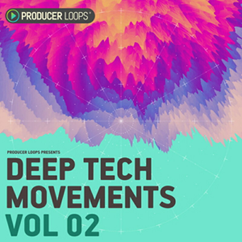 PRODUCER LOOPS DEEP TECH MOVEMENTS 2(オンライン納品)(2時間以内に納品) プラグインソフト