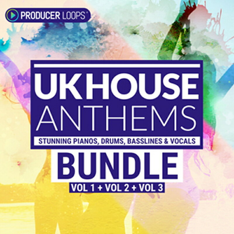 Rakuten - PRODUCER LOOPS UK HOUSE ANTHEMS BUNDLE (VOLS 1-3)(オンライン納品)(2時間以内に納品) プラグインソフト