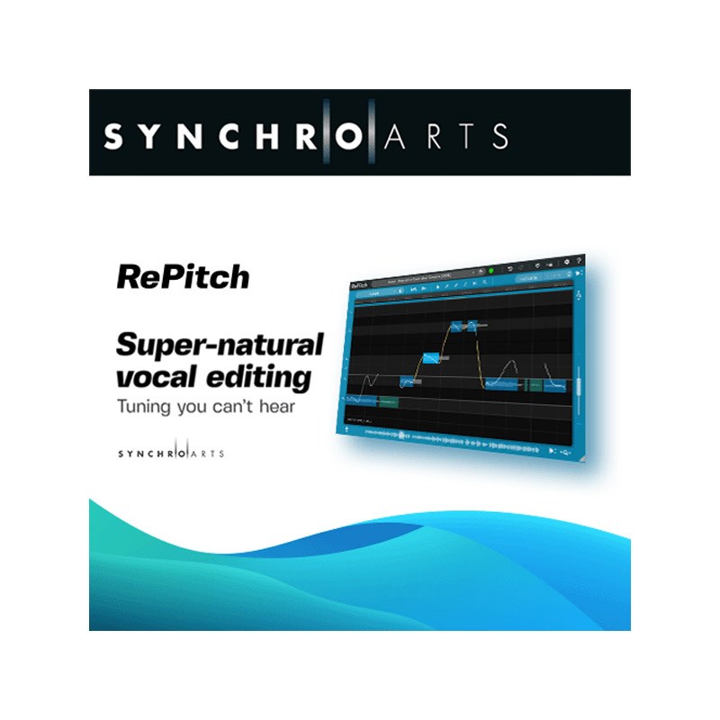 RePitch(IC[ip) ͂p܂B SynchroArts DTM vOC\tg