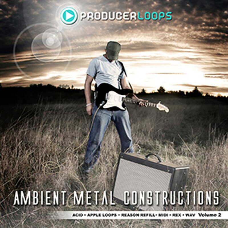PRODUCER LOOPS AMBIENT METAL CONSTRUCTIONS 2(オンライン納品)(2時間以内に納品) プラグインソフト