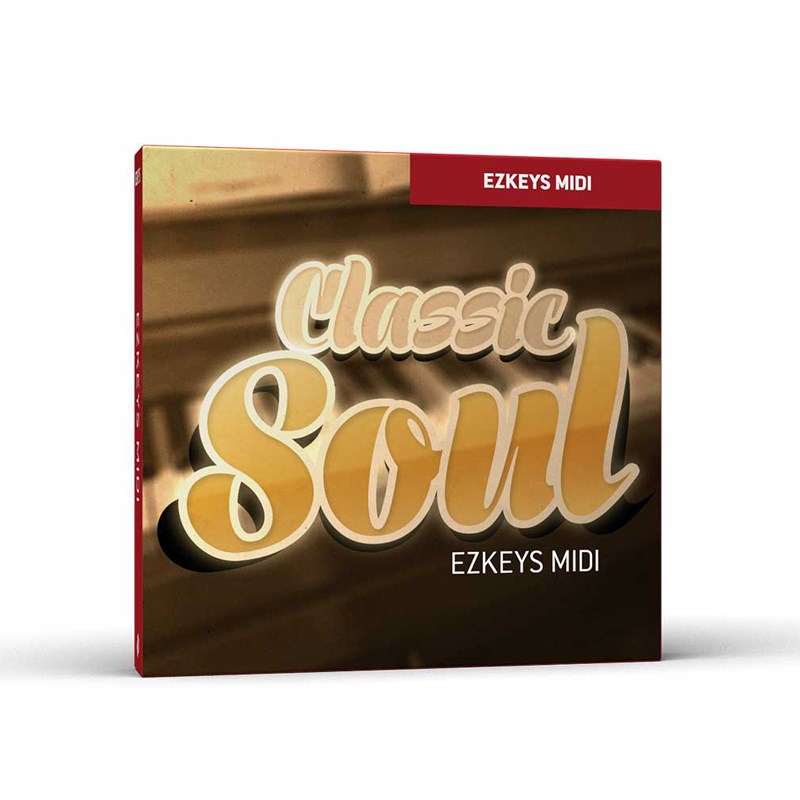 TOONTRACK KEYS MIDI - CLASSIC SOUL (トゥーントラック)(キーズミディ)(オンライン納品)(2時間以内に納品) プラグインソフト